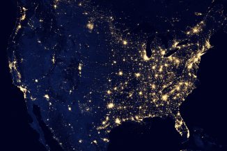 us-map-lights-at-night